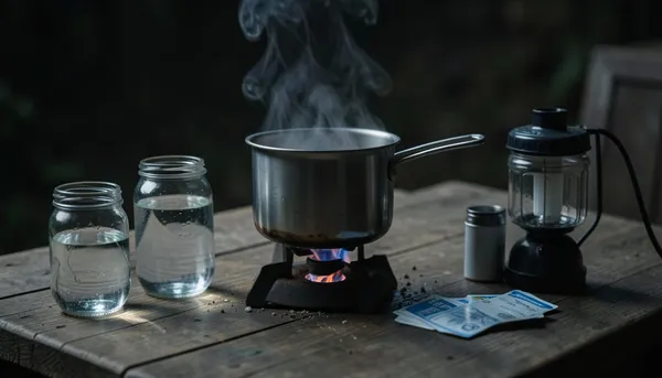 Prepper water purification: boiling, bleach, and distillation for safe drinking water
