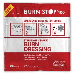 preppers medical kit for burns and blisters