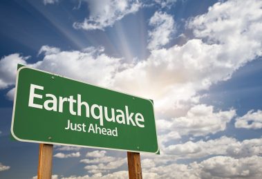 How preppers prepare for earthquakes. Earthquake sign
