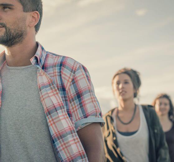 Three preppers start their journey